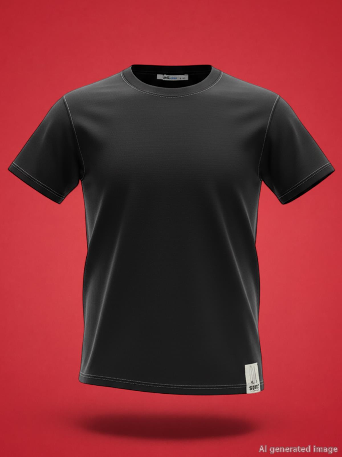 Civil Boys Basic Surf Etiketli 2-5 Yaş Tişört  - Siyah