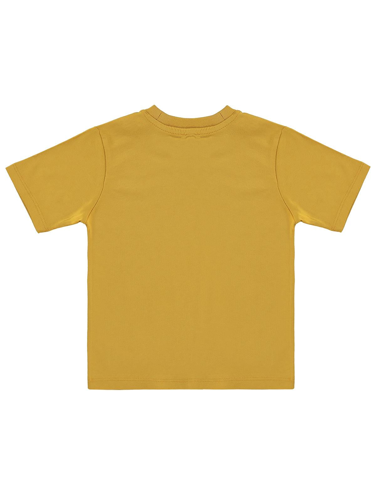 Civil Boys Basic Surf Etiketli 2-5 Yaş Tişört  - Hardal