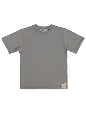 Civil Boys Basic Surf Etiketli 2-5 Yaş Tişört  - Gri