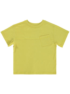 Civil Boys Basic Flamlı  2-5 Yaş Tişört - Sarı