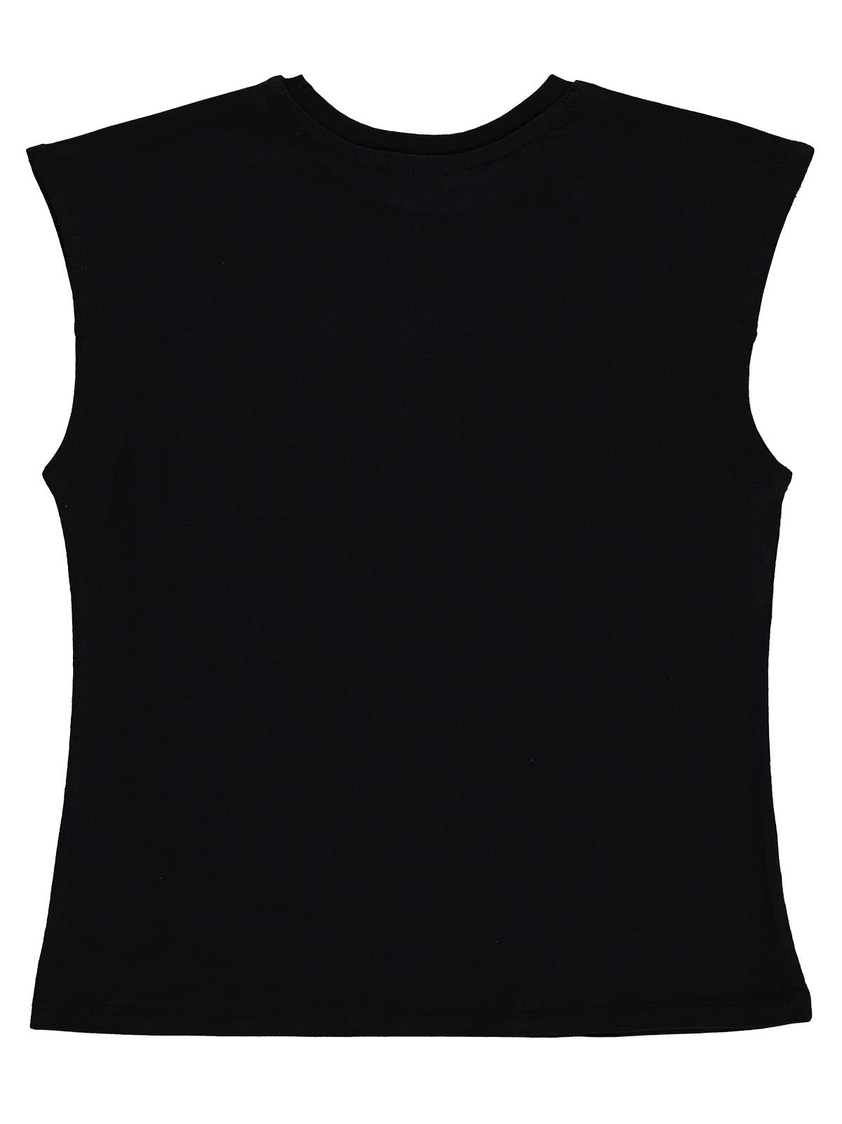 Civil Boys Basic Sıfır Kol 10-13 Yaş Tişört - Siyah