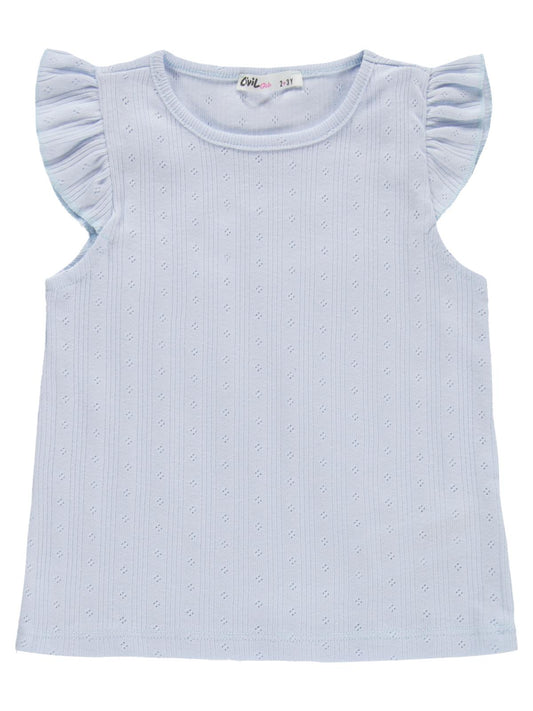 Civil Girls Kaprili 2-5 Yaş Pijama Takımı - Mavi