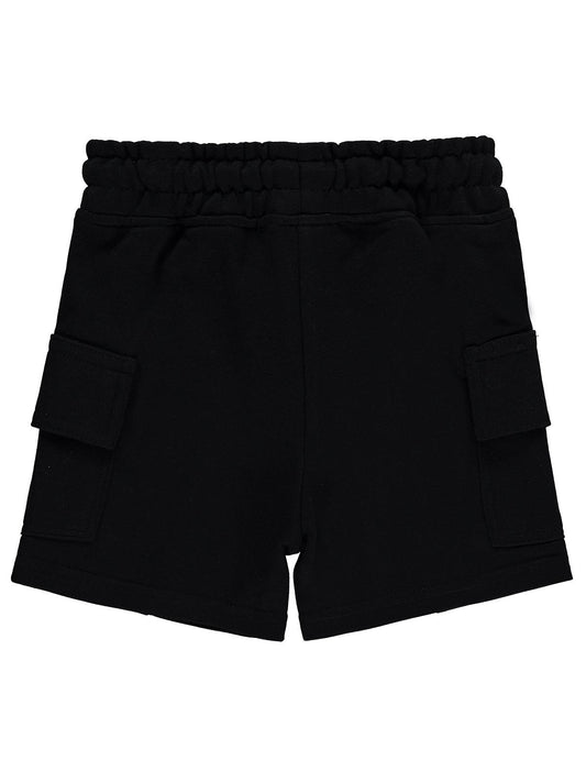 Civil Boys Basic Kargo Cepli 2-5 Yaş Kapri - Siyah