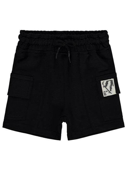 Civil Boys Basic Kargo Cepli 2-5 Yaş Kapri - Siyah