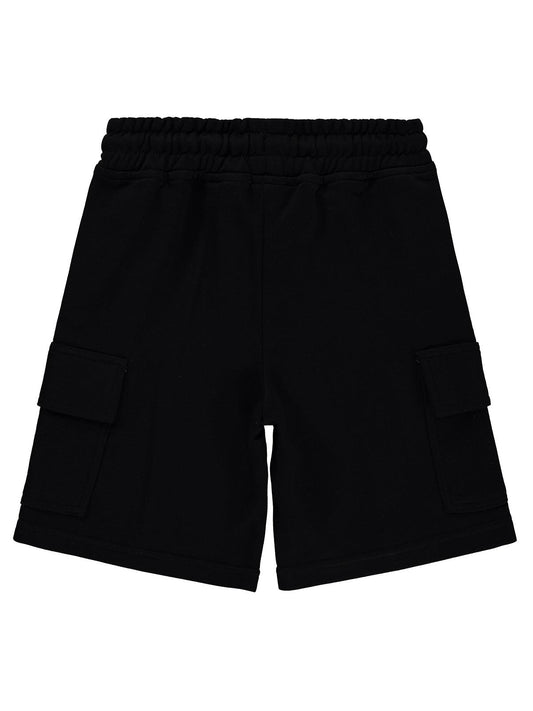 Civil Boys Basic Kargo Cepli 6-9 Yaş Kapri - Siyah