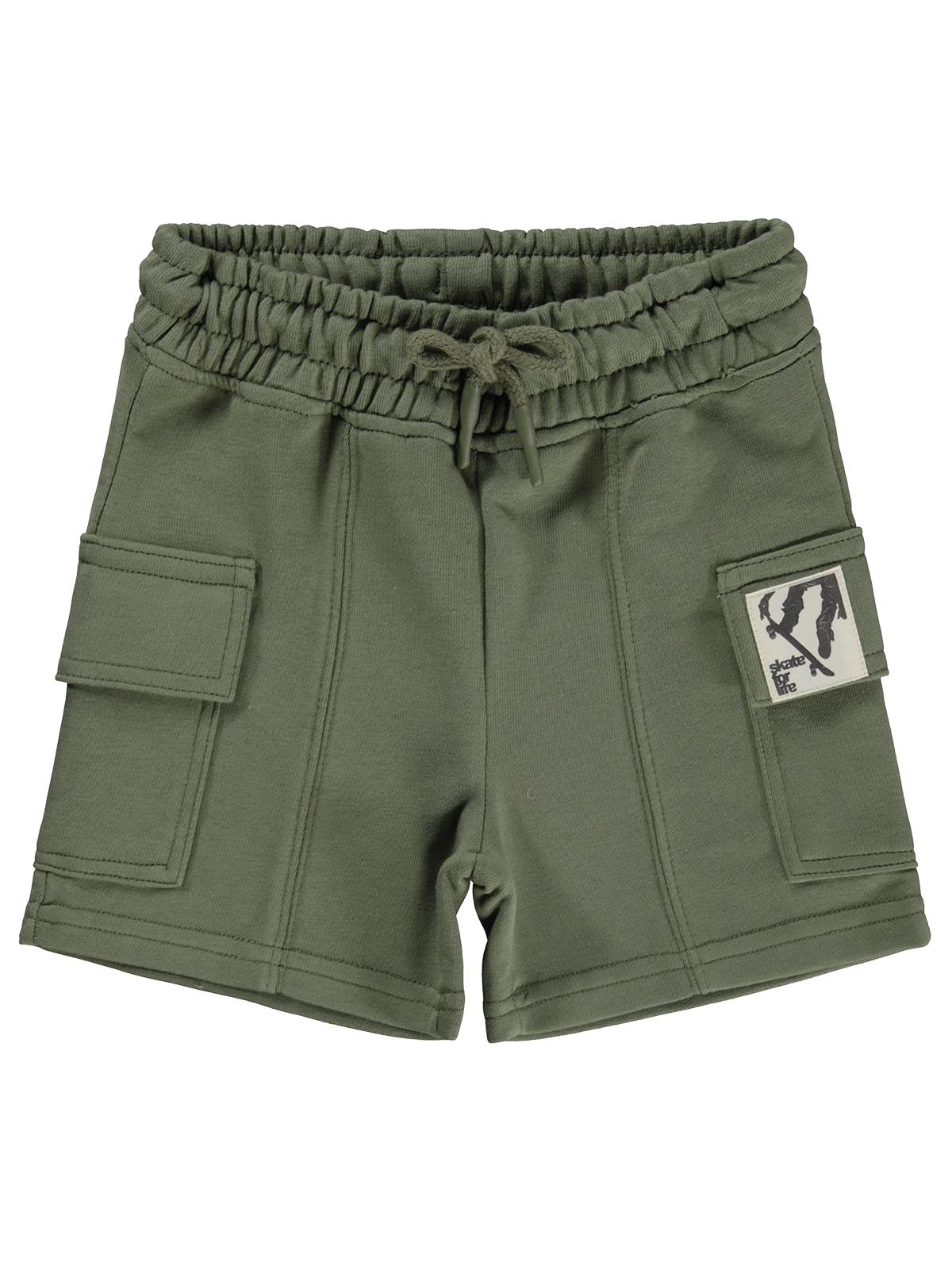 Civil Boys Basic Kargo Cepli 2-5 Yaş Kapri - Haki