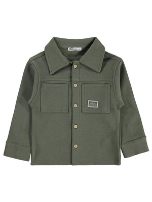 Civil Boys Basic 2-5 Yaş Gömlek - Haki