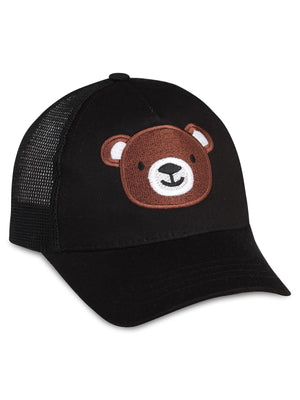 Civil Baby Bear Bebek Erkek Kep Şapka - Siyah