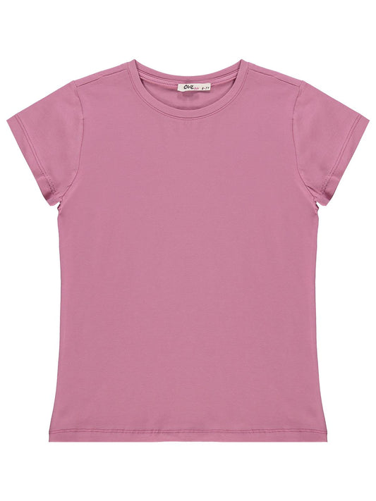 Civil Girls Basic 10-13 Yaş Tişört - Pembe