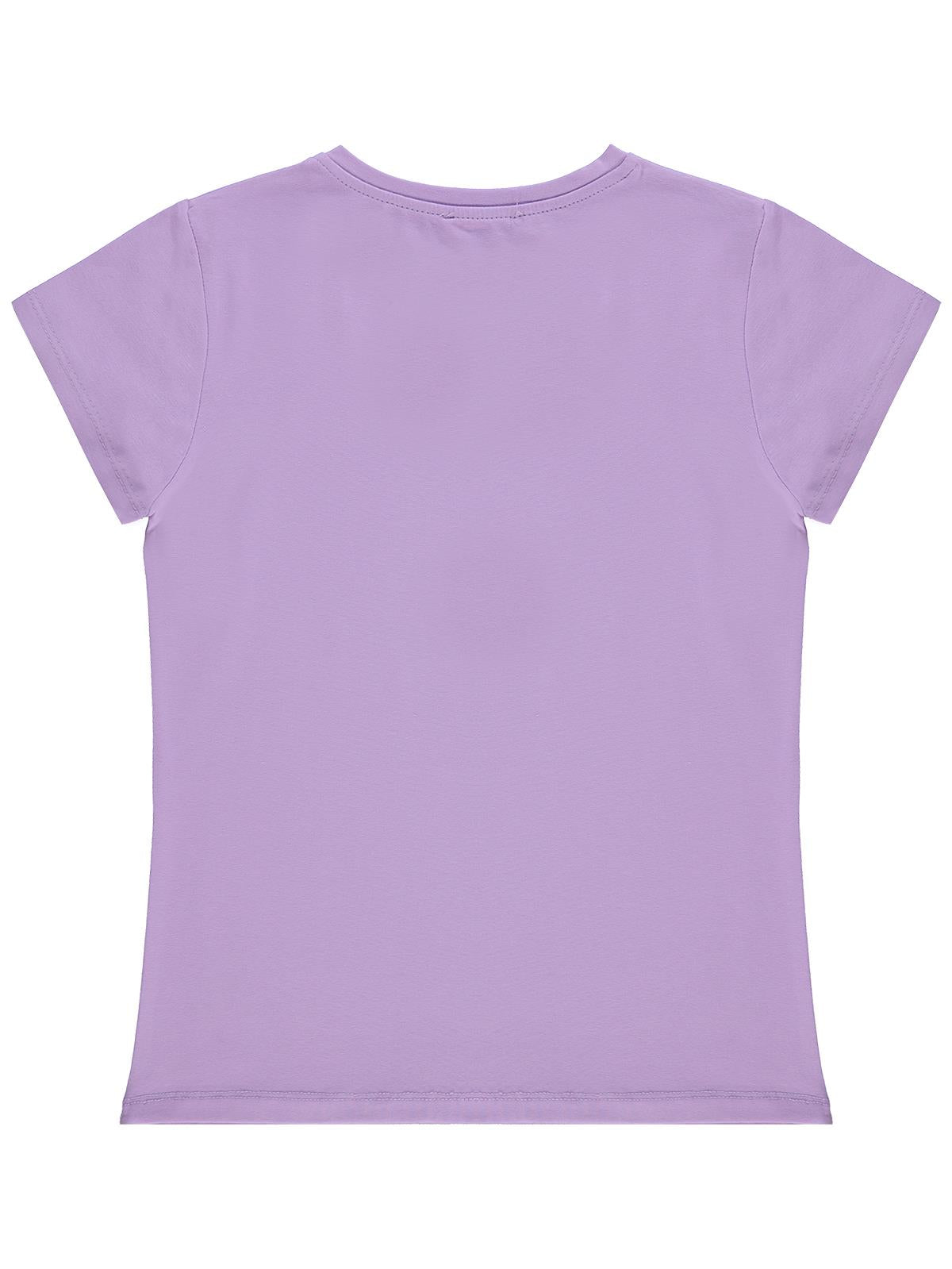 Civil Girls Basic 6-9 Yaş Tişört - Lila
