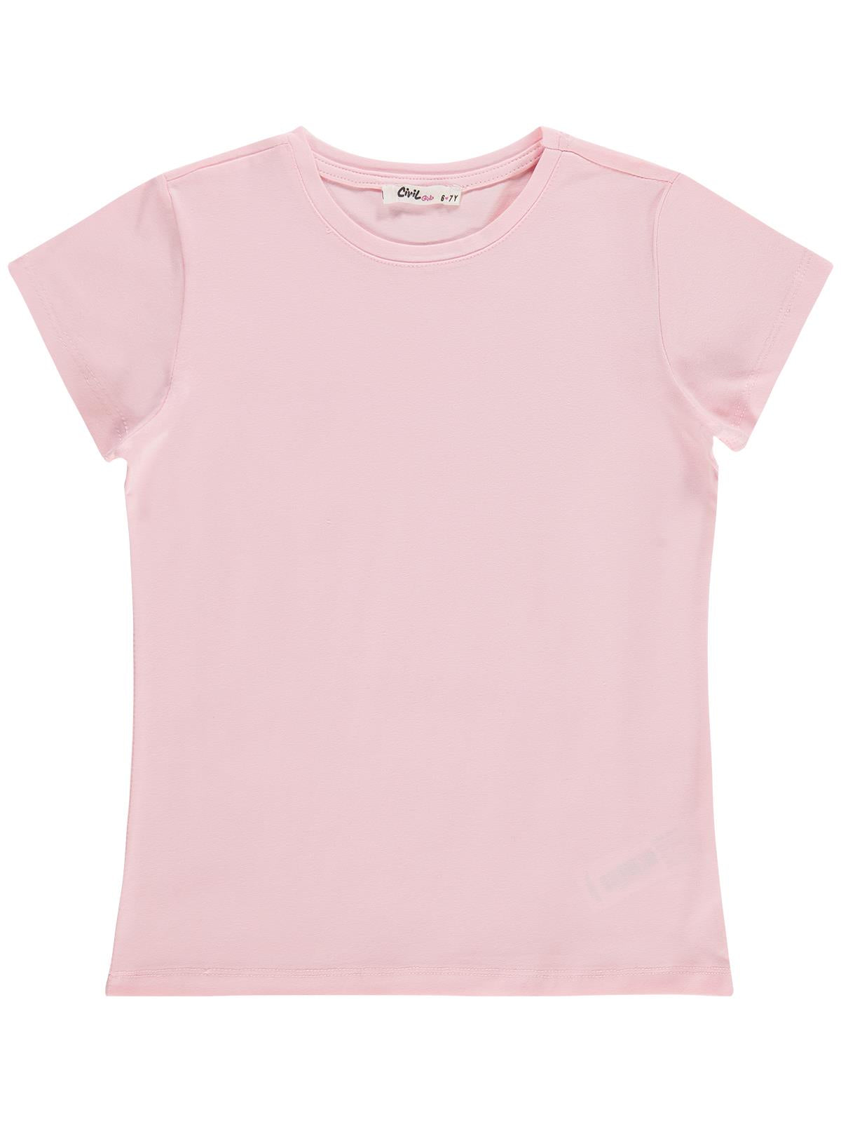 Civil Girls Basic 6-9 Yaş Tişört - Lila