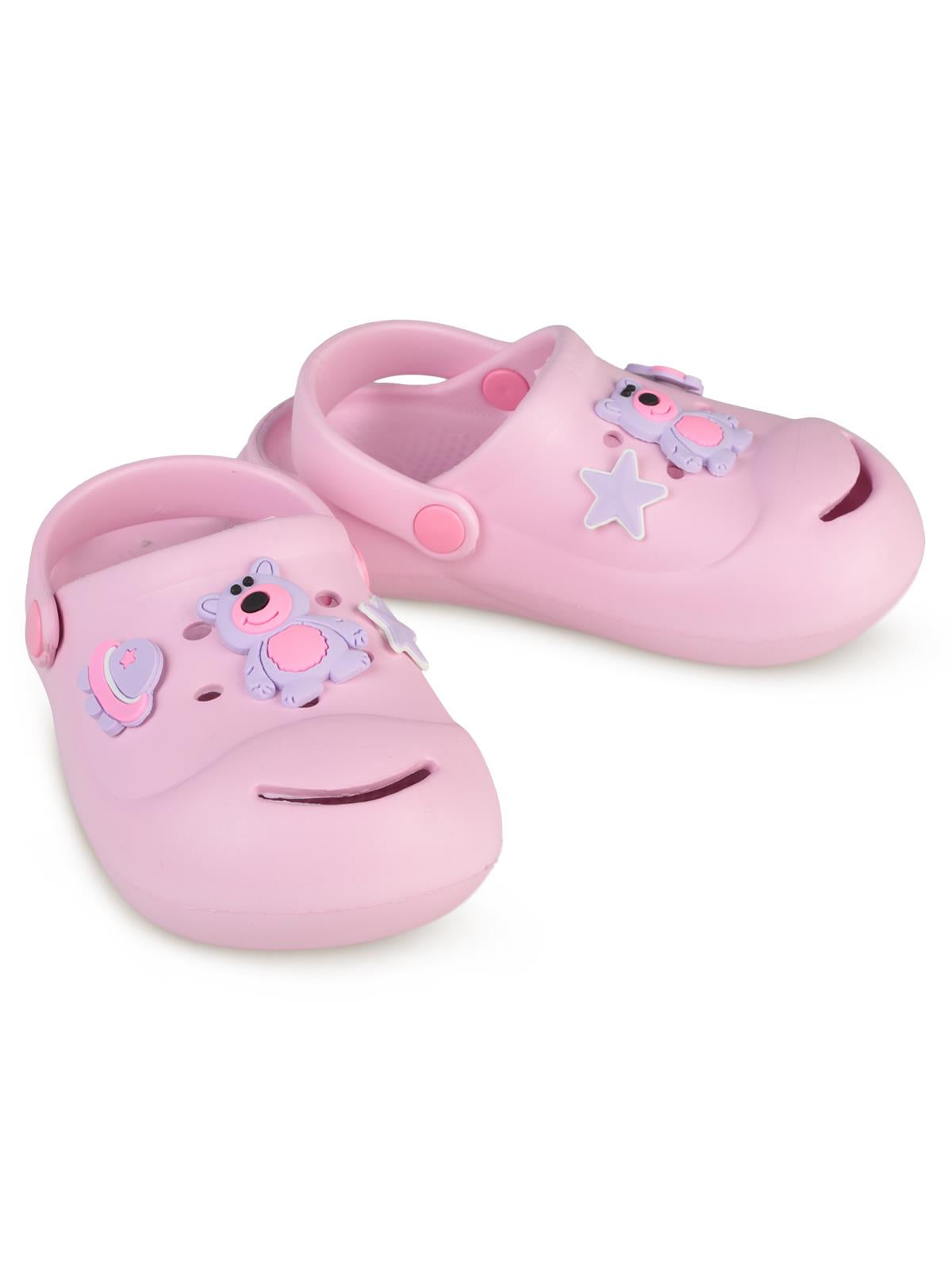 Civil Girls Emojili 31-35 Numara Terlik - Pembe