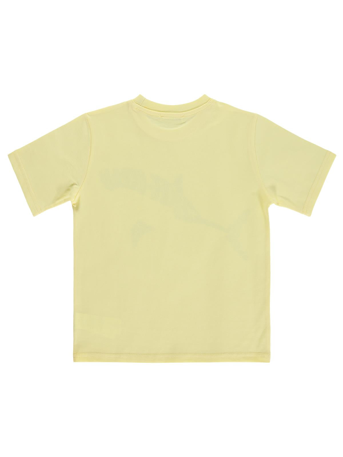 Civil Boys Ocean Baskılı 10-13 Yaş Tişört - Sarı