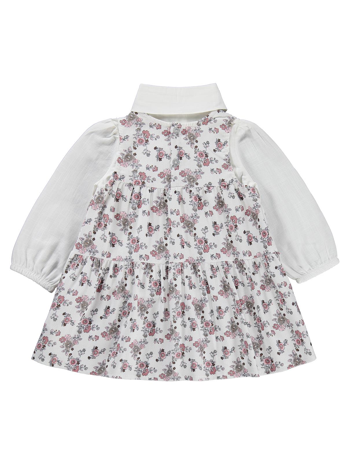 Civil Girls Fiyonklu 2-5 Yaş Elbise - Pembe