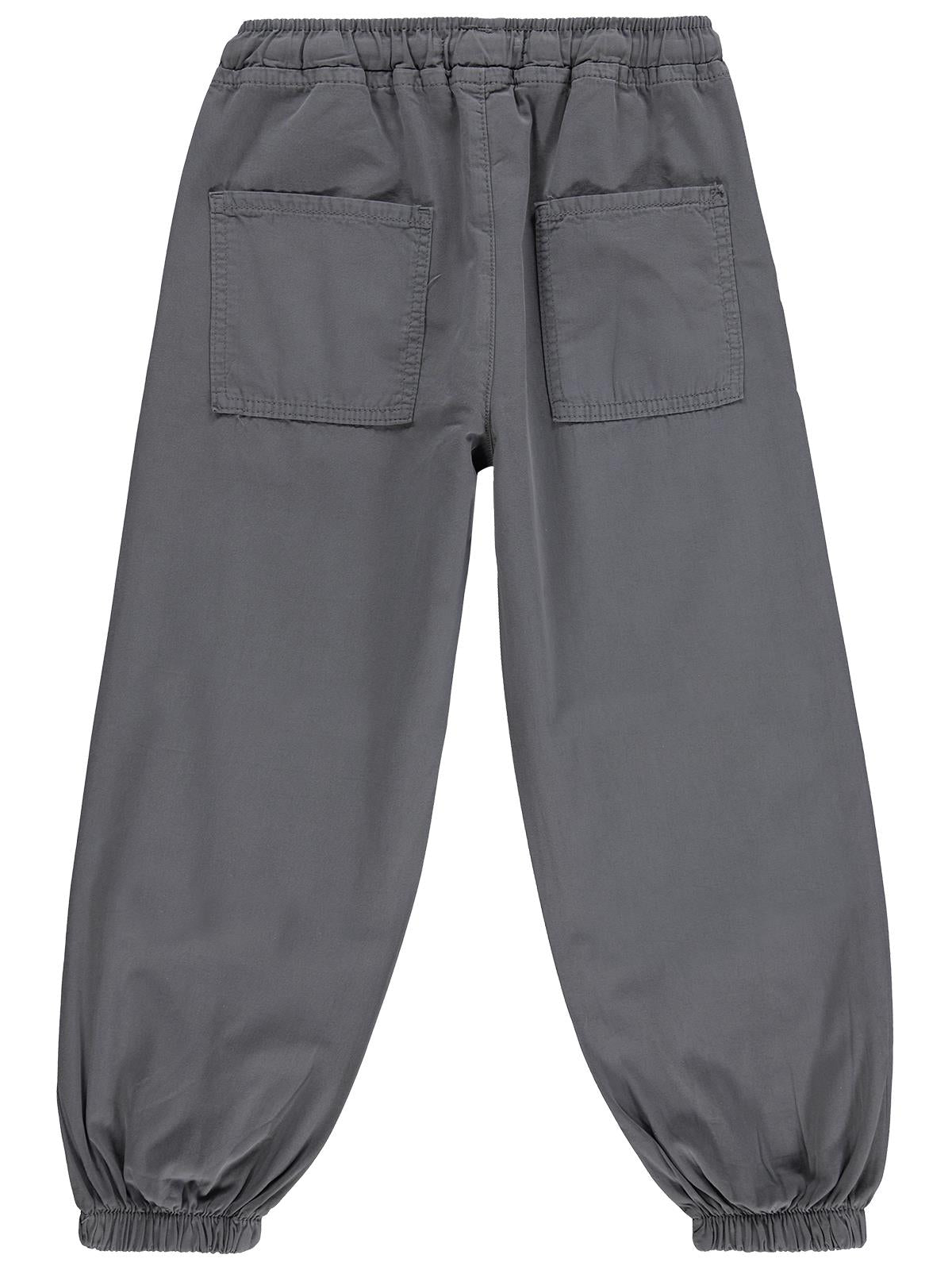 Civil Boys Paçası Lastikli 10-13 Yaş Pantolon - Gri