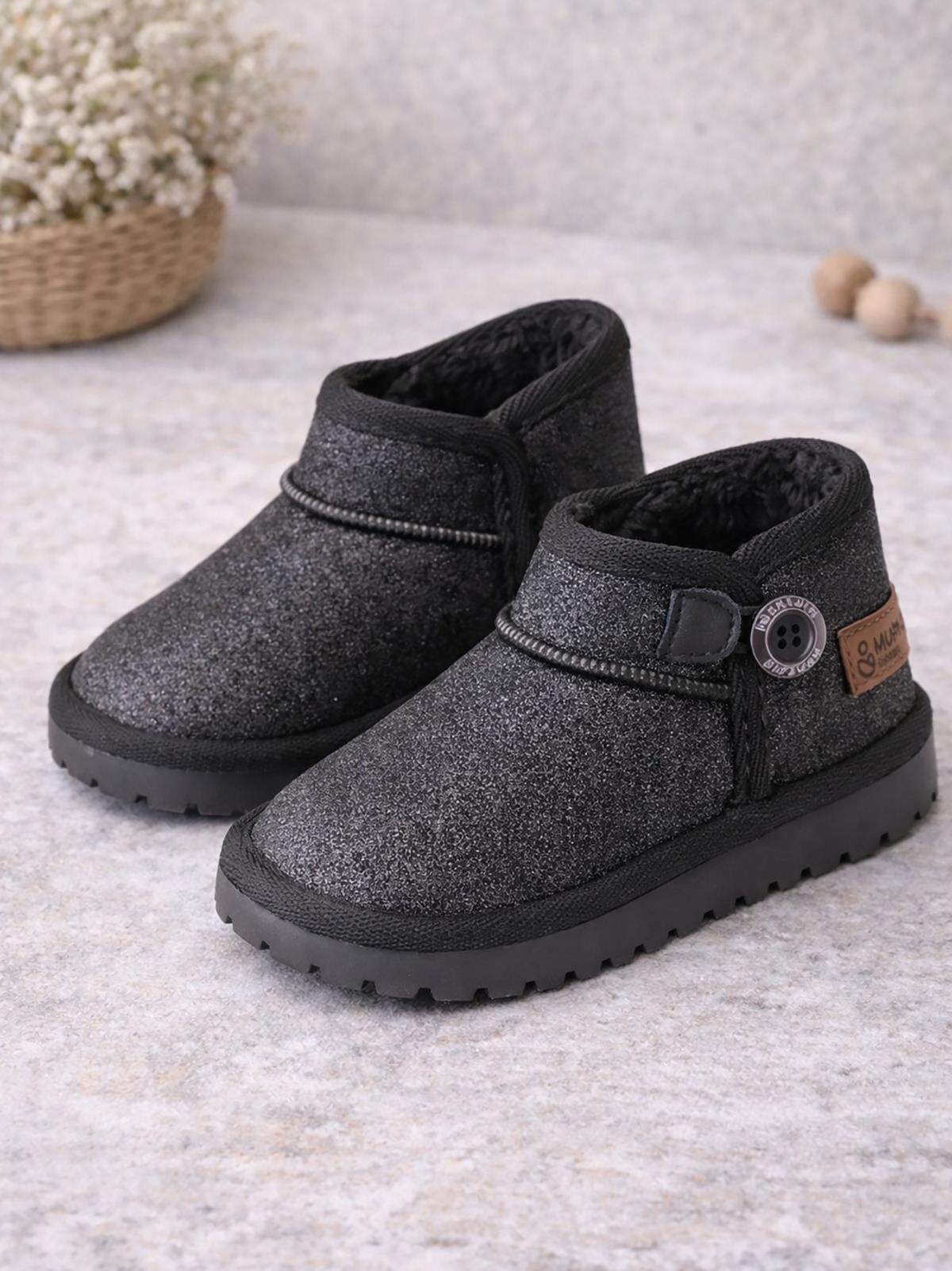 Mumenim Baby Aurora Simli 26-31 Numara Botss - Siyah