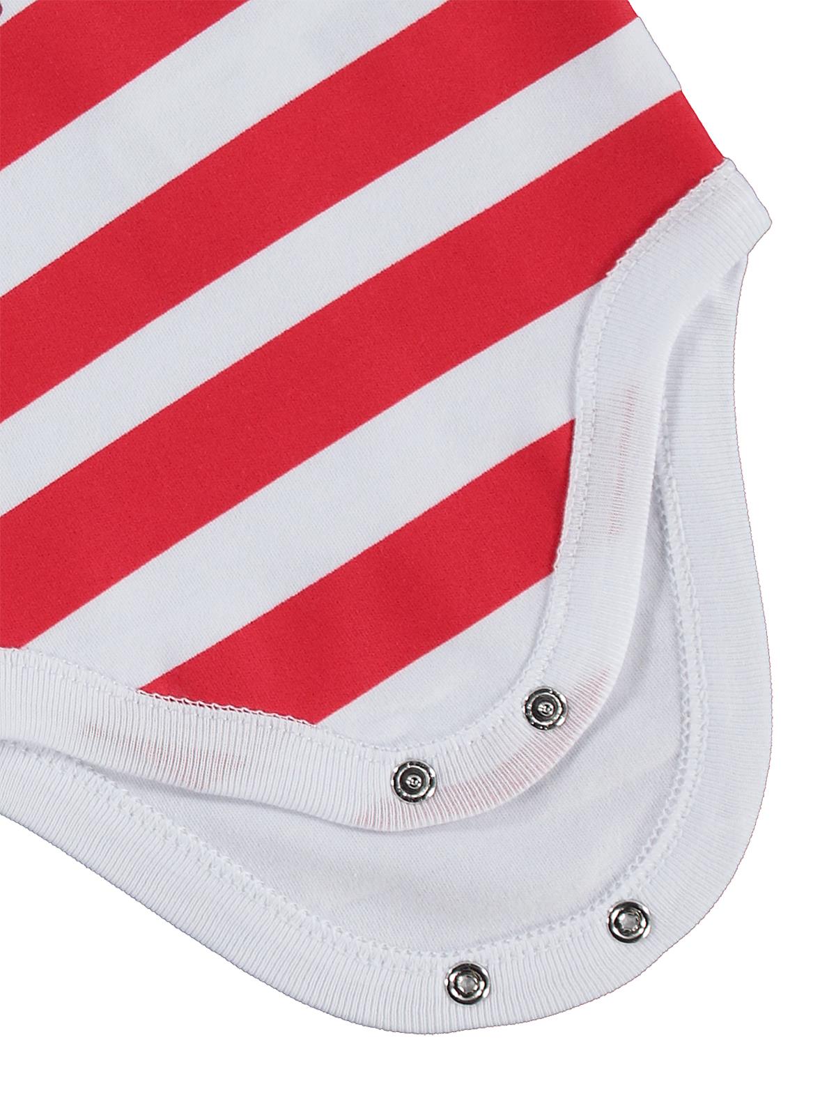 Civil Baby Yengeç Baskılı 2'li Set 3-18 Ay Çıtçıtlı Badi - Beyaz