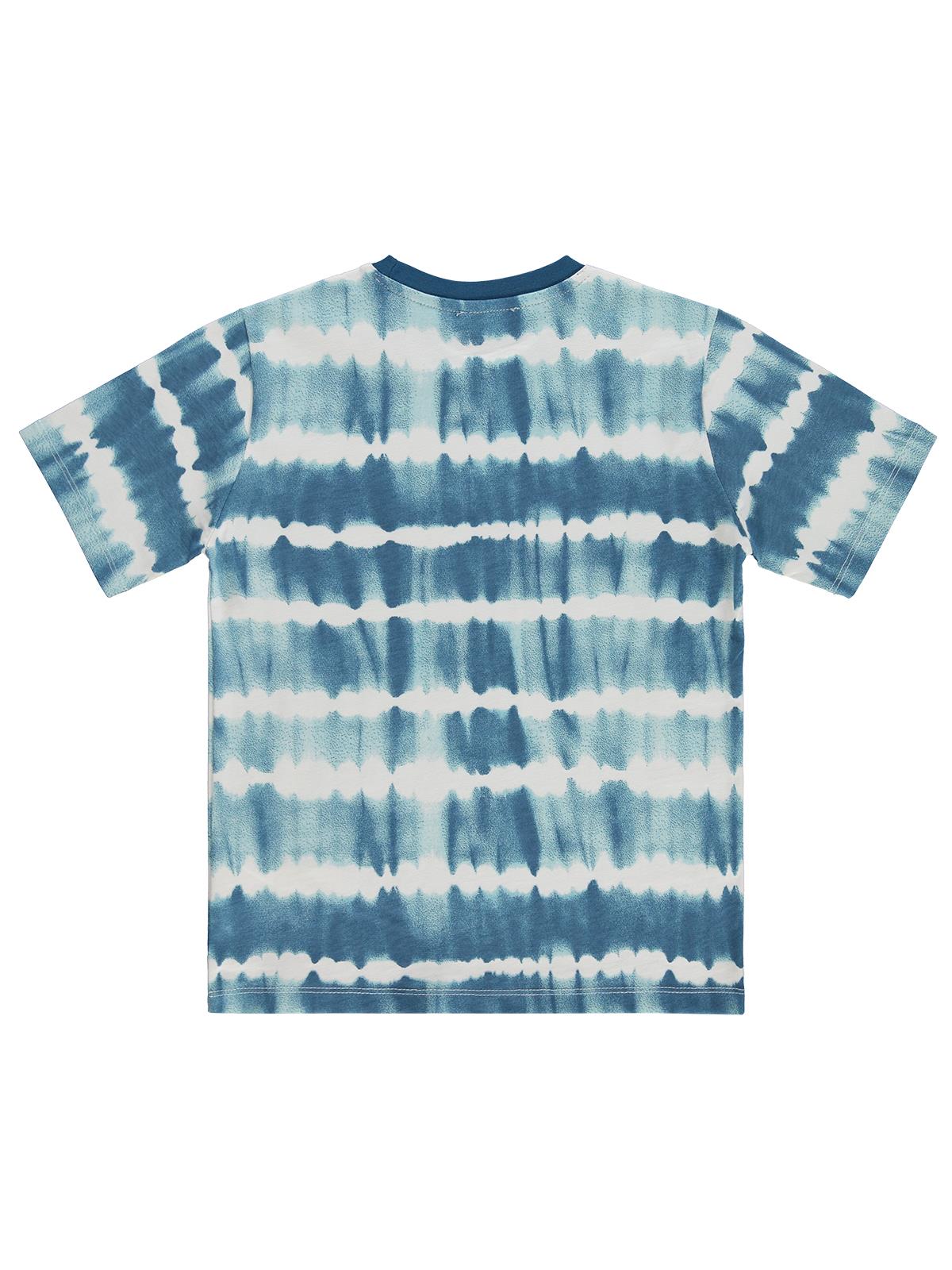 Civil Boys Batik Desenli 6-9 Yaş Tişört - Yeşil