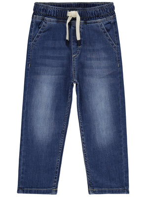 Civil Boys Bağcıklı Basic 2-5 Yaş Pantolon - Mavi