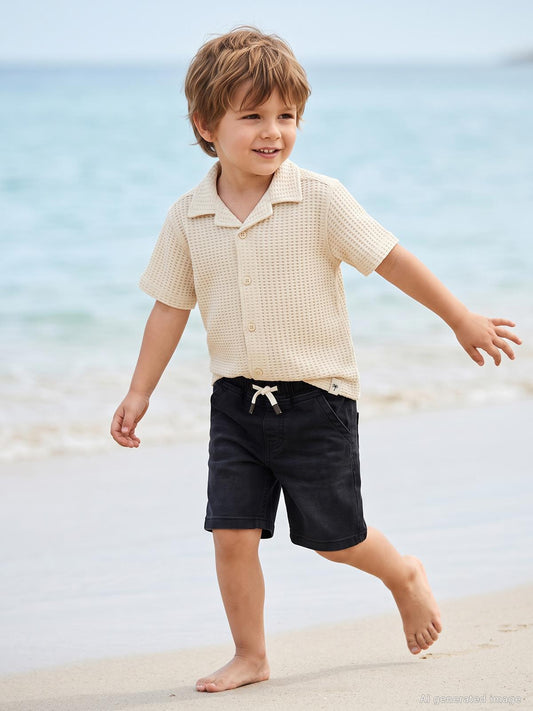 Civil Boys Bağcıklı Basic 2-5 Yaş Kapri - Haki