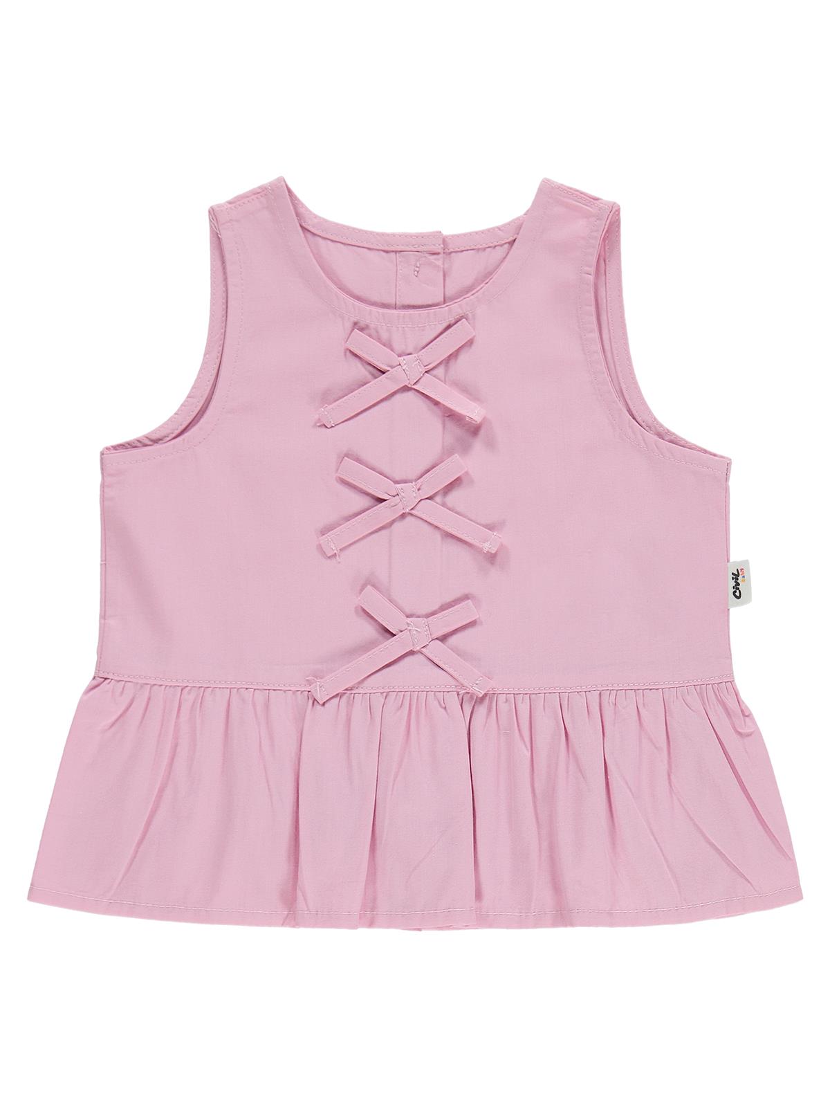 Civil Baby Çiçek Nakışlı 6-18 Ay Takım - Pembe
