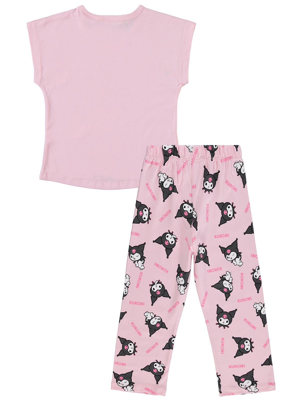 Kuromi 2-5 Yaş Pijama Takımı - Pembe