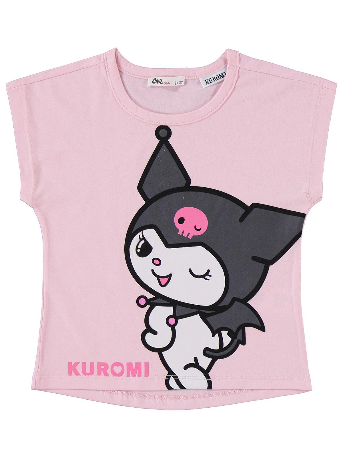 Kuromi 2-5 Yaş Pijama Takımı - Pembe
