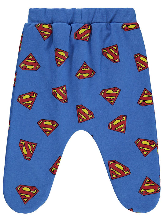 Civil Baby Superman Empirmeli 1-9 Ay Tek Alt Bebe - Mavi