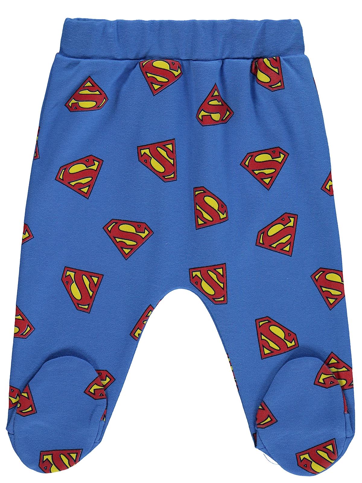 Civil Baby Superman Empirmeli 1-9 Ay Tek Alt Bebe - Mavi