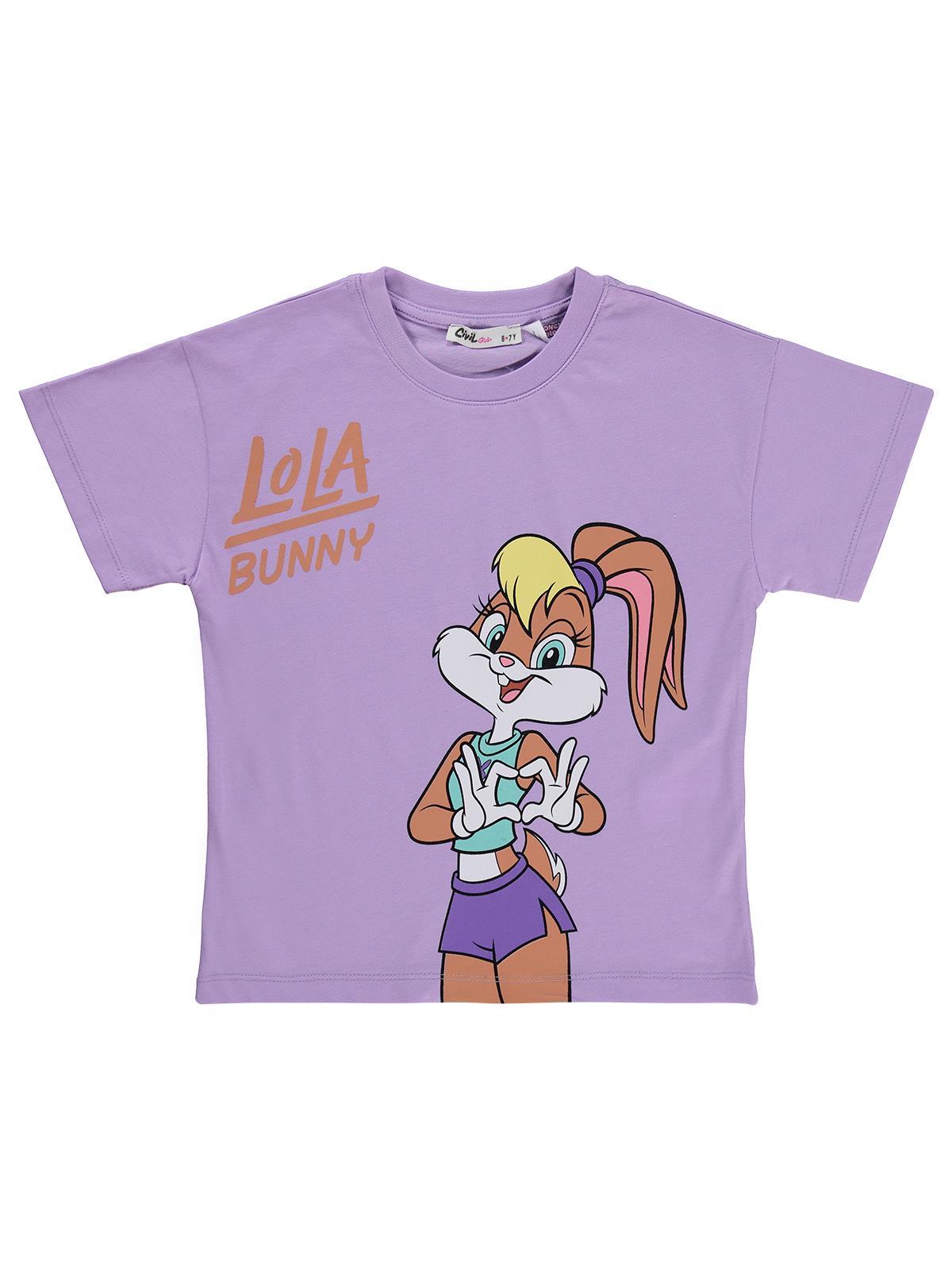 Lola Bunny 6-9 Yaş Tişört - Lila