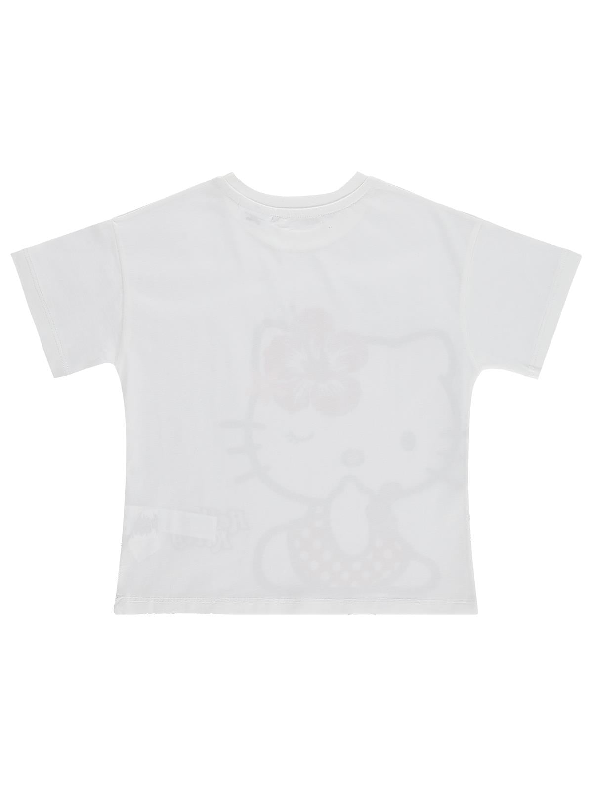 Hello Kitty 6-9 Yaş Tişört - Kırık Beyaz