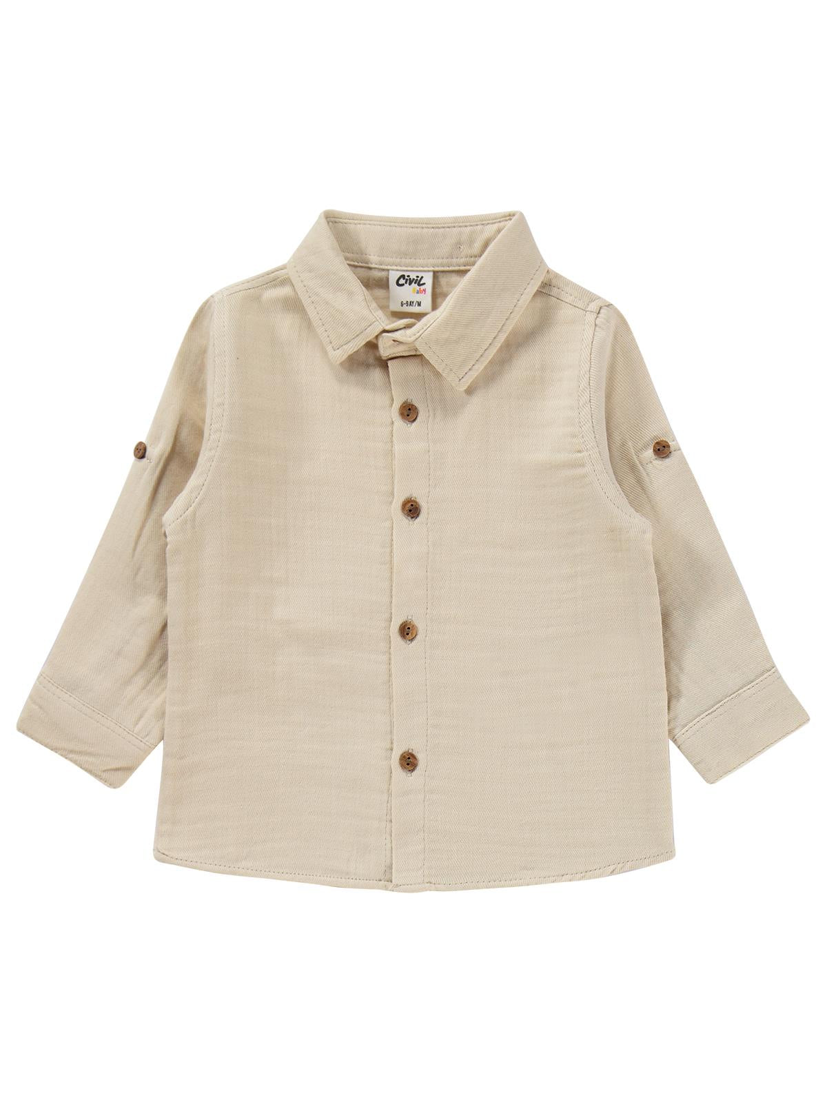Civil Baby Kargo Cepli 6-18 Ay Takım - Kahverengi