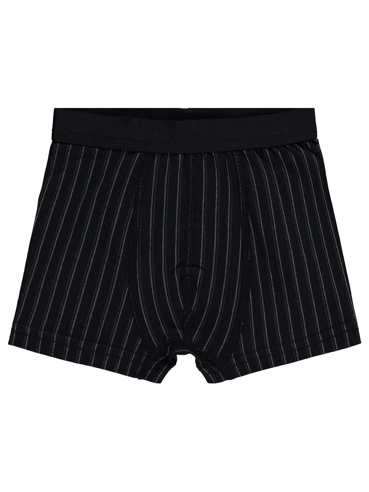 Civil Erkek Çocuk Classic Çizgili Erkek Çocuk 2'li Boxer | Okul Kreş ve Günlük Kullanım