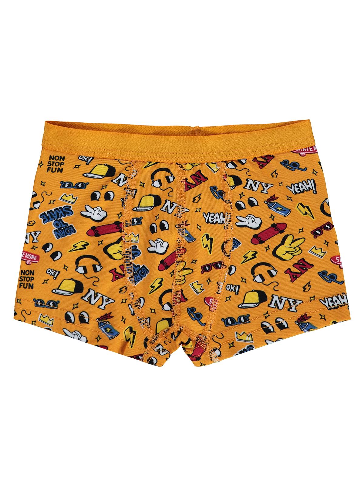 Civil Boys Funny 2-10 Yaş Erkek Çocuk 2'li Boxer