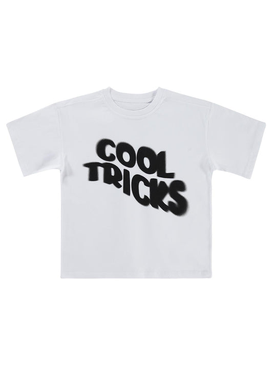 Civil Boys Cool Trıcks Baskılı 10-13 Yaş Tişört - Beyaz