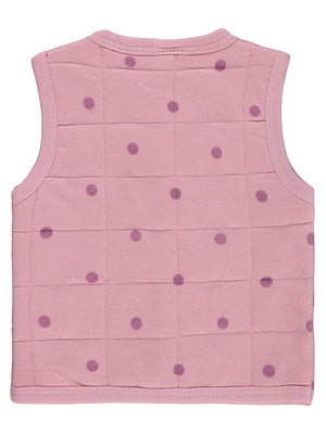 Civil Baby Puan Emp Fiyonklu 6-18 Ay Yelek - Pembe