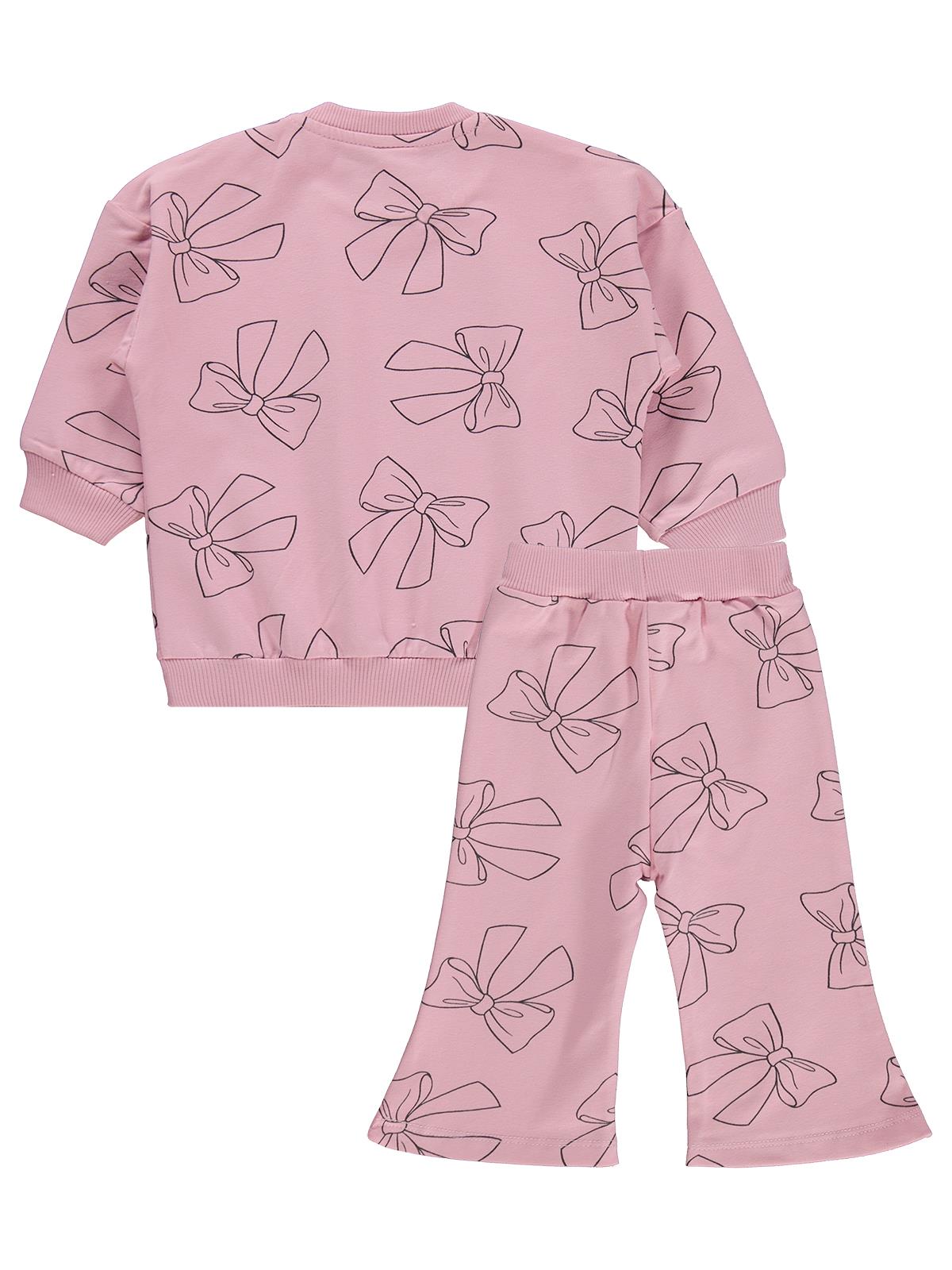Civil Baby Fiyonk Empirme 6-18 Ay Takım - Pembe