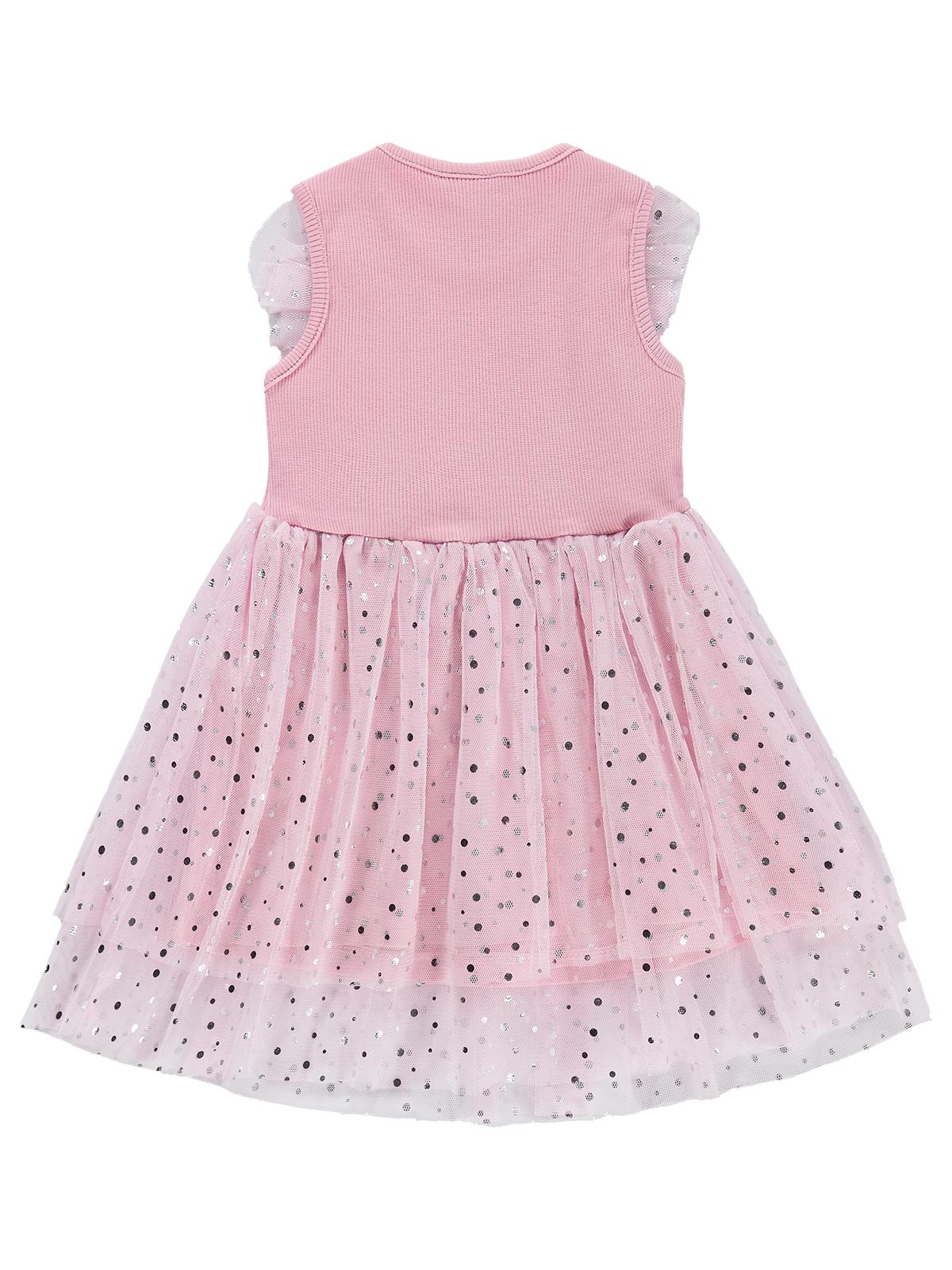 Civil Baby Puanlı Tül 6-18 Ay Elbise - Pembe