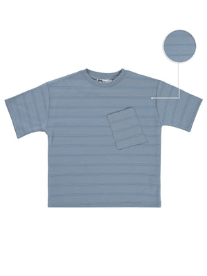 Civil Boys Basic Önü Cepli 2-5 Yaş Tişört - Mavi