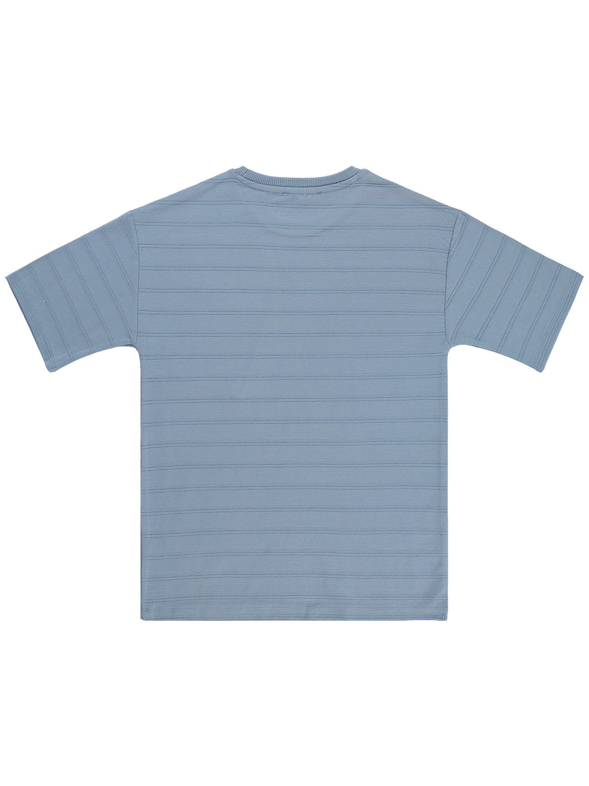 Civil Boys Basic Önü Cepli 6-9 Yaş Tişört - Mavi