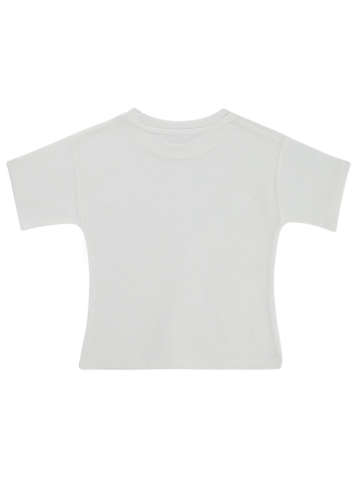 Civil Boys Basic Petek 2-5 Yaş Tişört - Beyaz