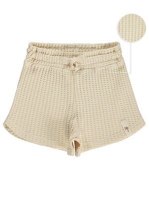 Civil Boys Basic Waffle 2-5 Yaş Şort - Kahverengi