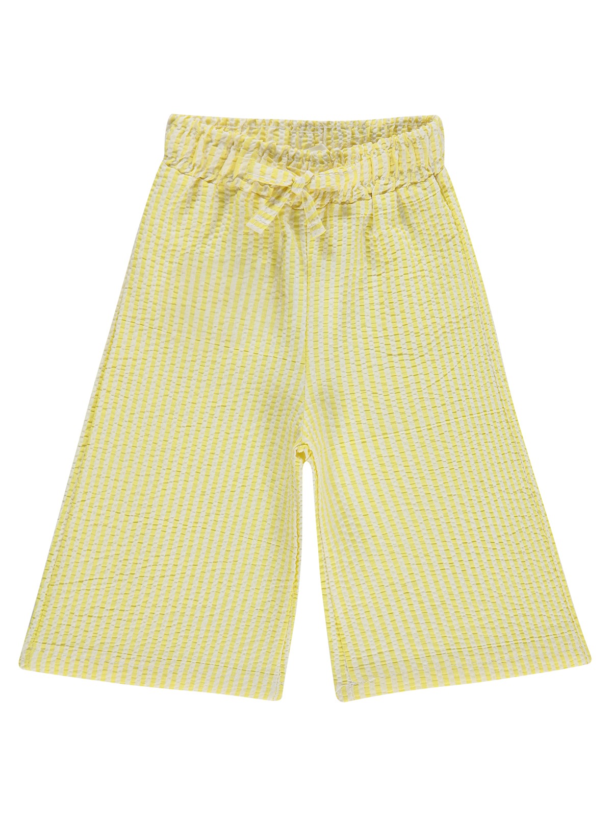 Civil Baby Çizgi Empirmeli 6-18 Ay Pantolon - Sarı