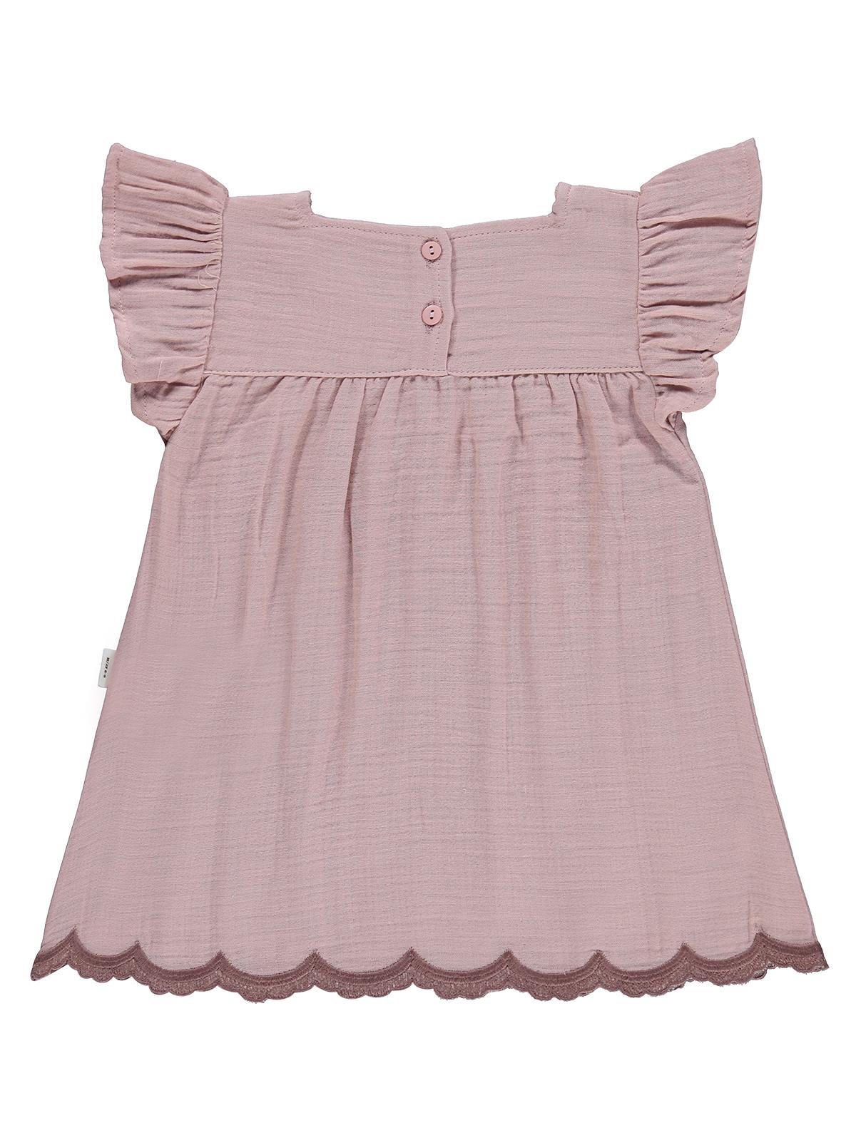 Civil Baby Palmiye Nakışlı 6-18 Ay Elbise - Pembe