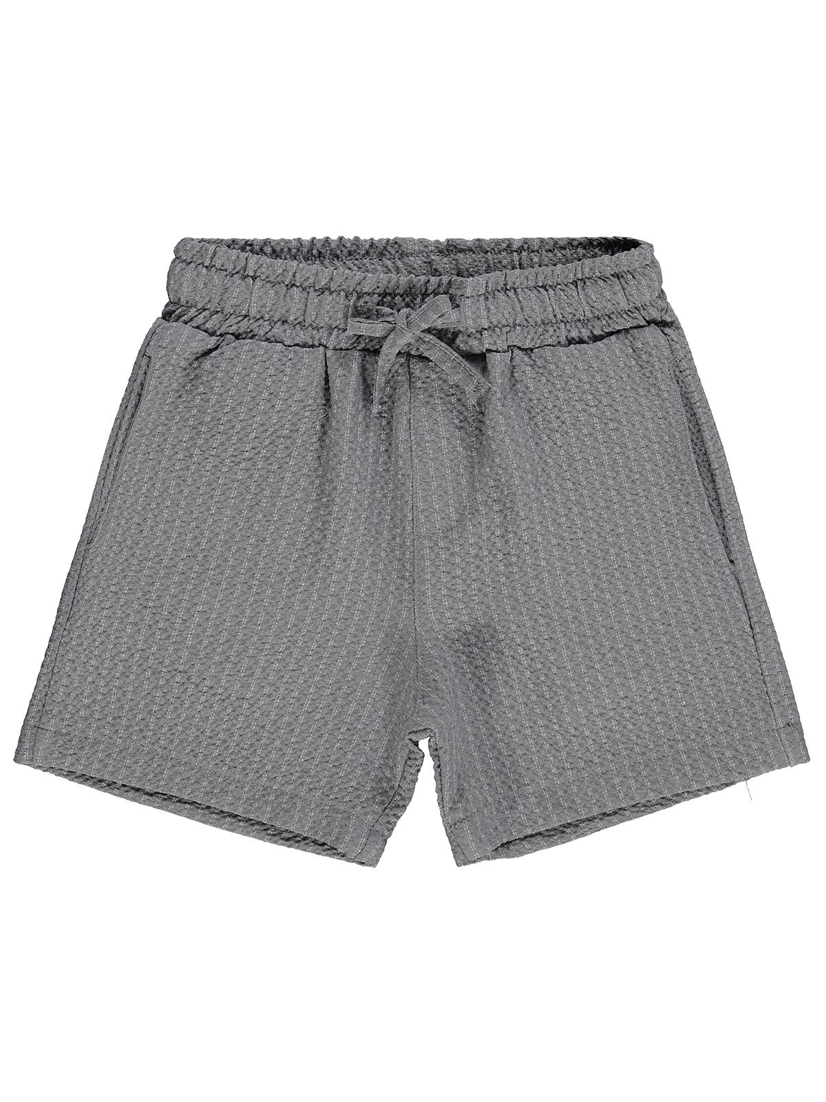 Civil Boys Dokulu 2-5 Yaş Şort - Gri