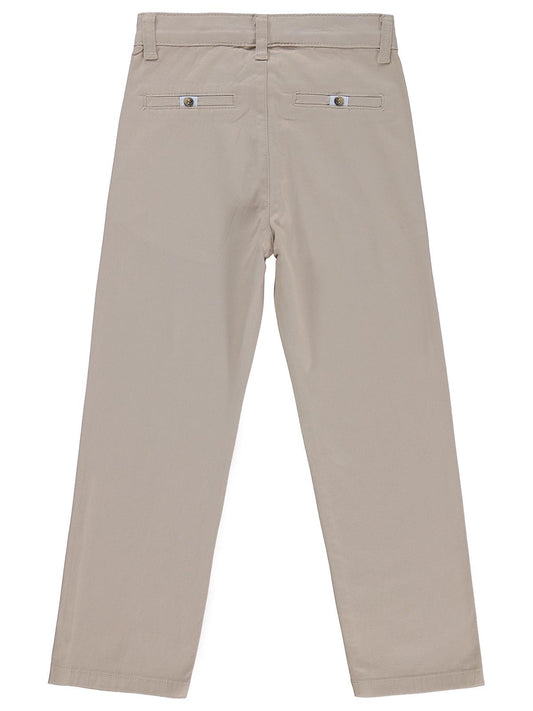 Pierre Cardin PC Etiketli Pantolon | Gabardin | Okul Kreş ve Günlük Kullanım - Bej