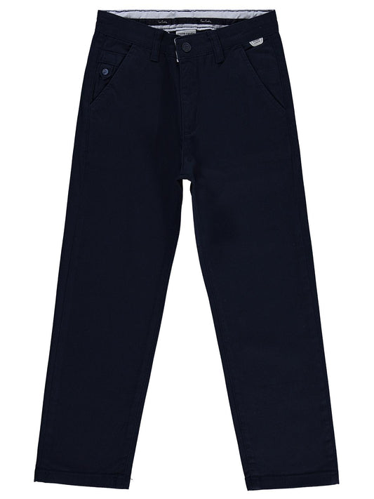 Pierre Cardin PC Etiketli Pantolon | Gabardin | Okul Kreş ve Günlük Kullanım - Lacivert