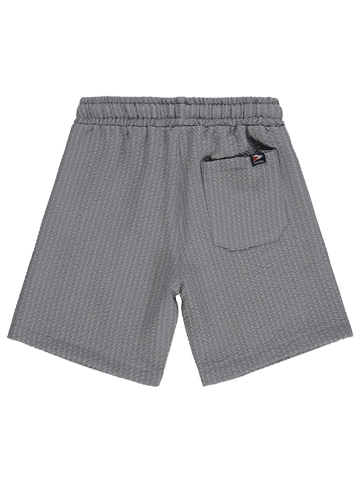 Civil Boys Dokulu 6-9 Yaş Şort - Gri