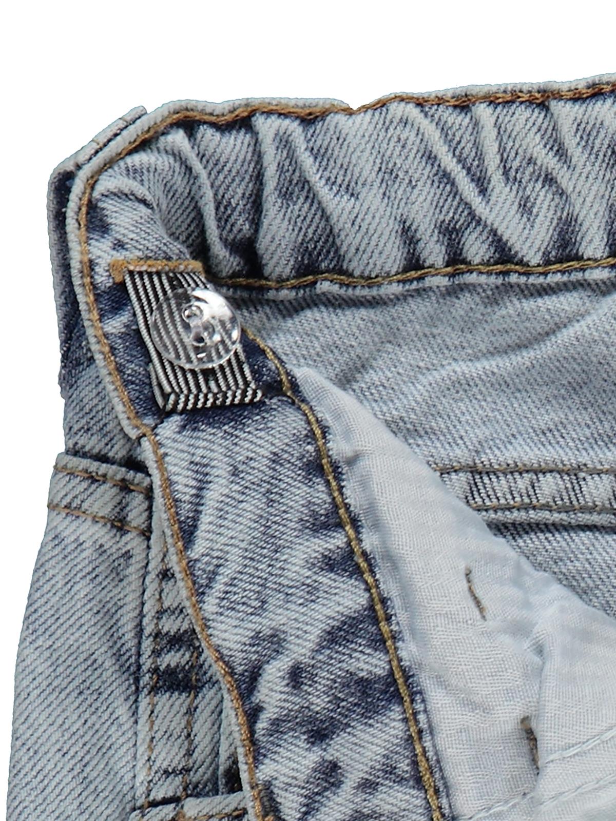 Civil Boys Erkek Çocuk Yan Cepli Baggy Kalıp 6-9 Yaş Pantolon Kot - Mavi