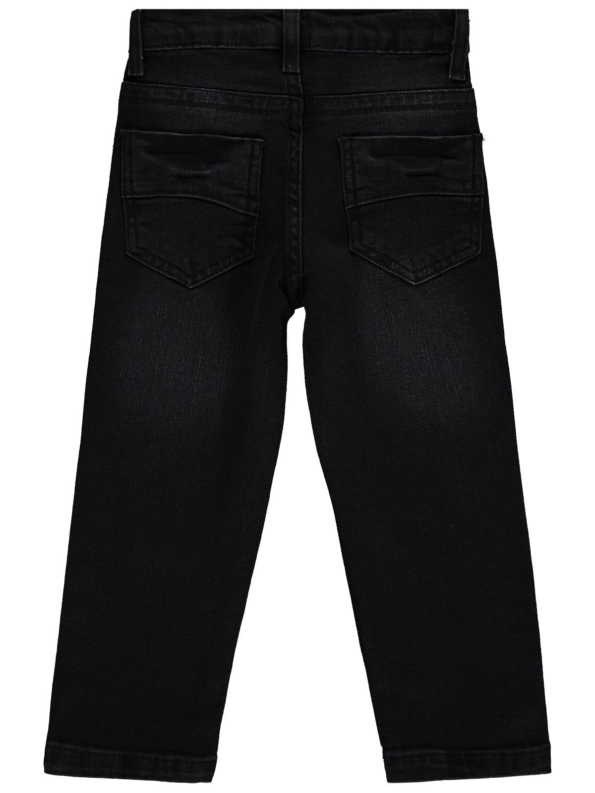 Civil Boys Basic Çizgili 2-5 Yaş Pantolon Kot - Gri
